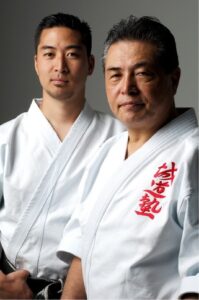 Kaicho Tadashi Nakamura and Nidiame Akira Nakamura